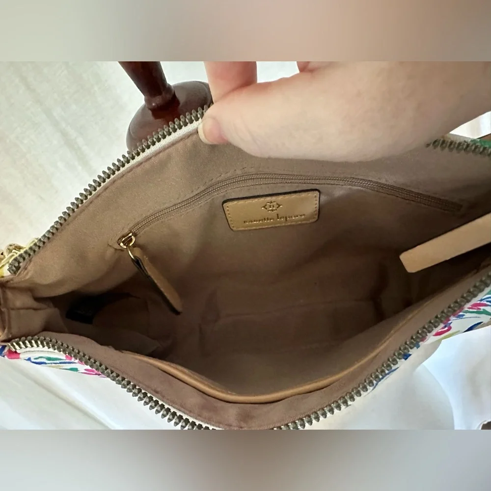 Nanette Lepore! Floral Shoulder Bag w/Chain- Tatianna Print - Picture 3 of 7